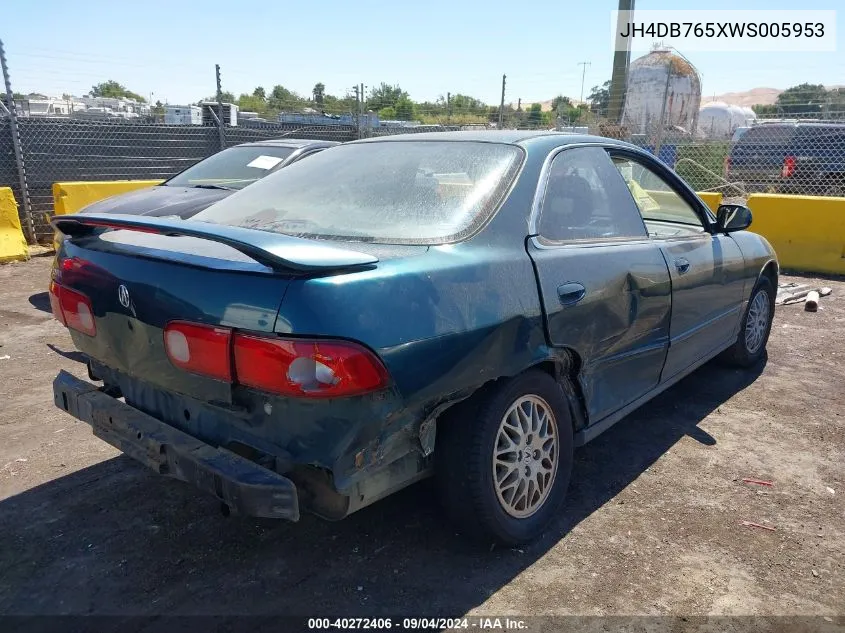 JH4DB765XWS005953 1998 Acura Integra Ls