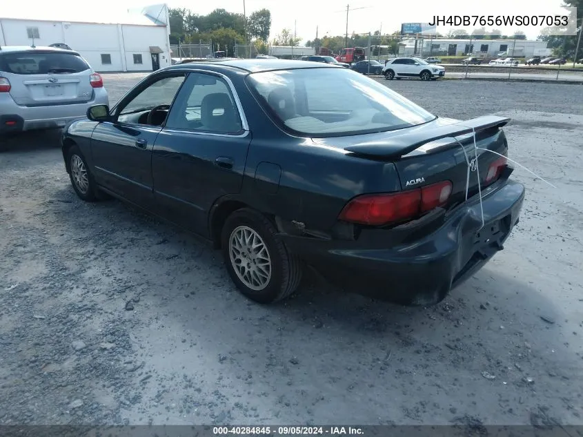 1998 Acura Integra Ls VIN: JH4DB7656WS007053 Lot: 40284845