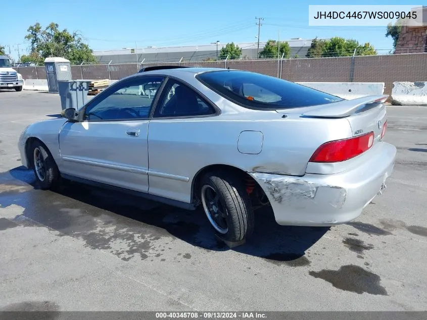 1998 Acura Integra Gs VIN: JH4DC4467WS009045 Lot: 40345708