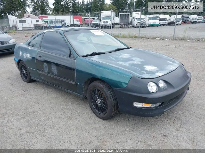 1999 Acura Integra Gs VIN: JH4DC4369XS007512 Lot: 40257604