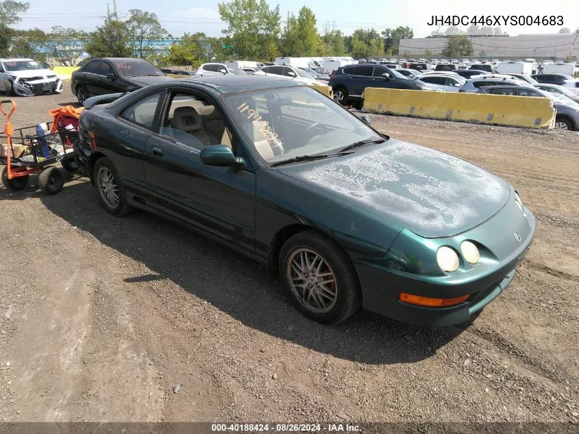 2000 Acura Integra Gs VIN: JH4DC446XYS004683 Lot: 40188424