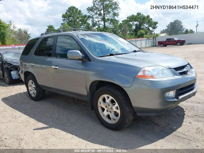 2001 Acura Mdx Touring Pkg VIN: 2HNYD18641H534471 Lot: 40339735