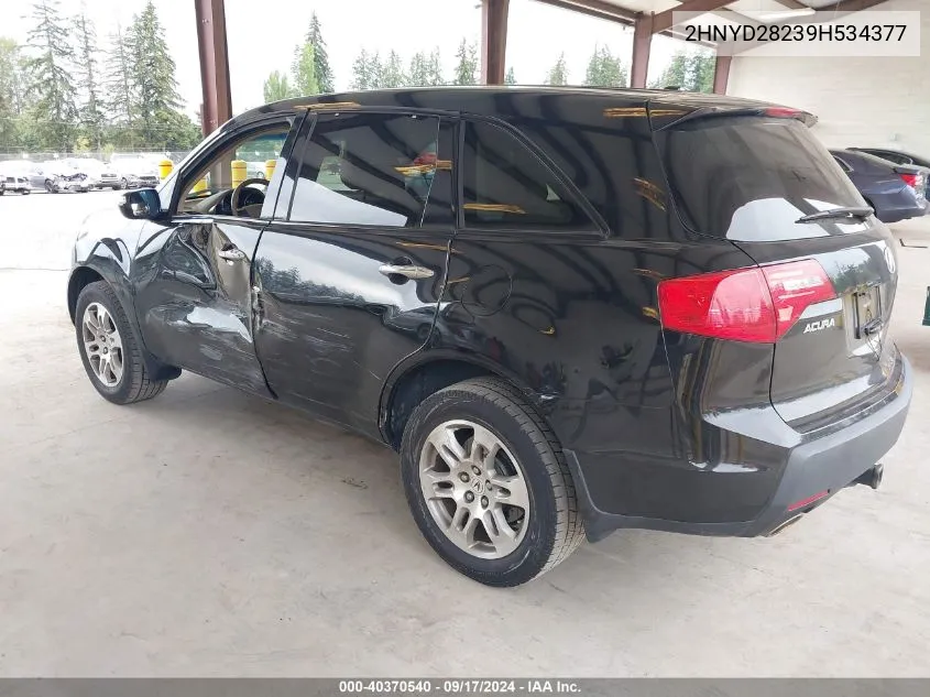 2HNYD28239H534377 2009 Acura Mdx