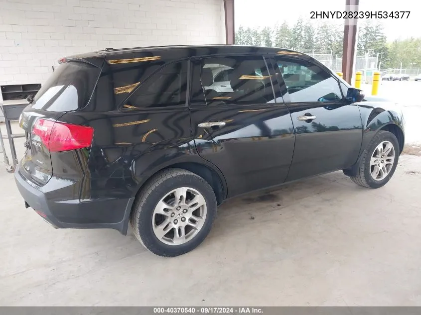 2HNYD28239H534377 2009 Acura Mdx