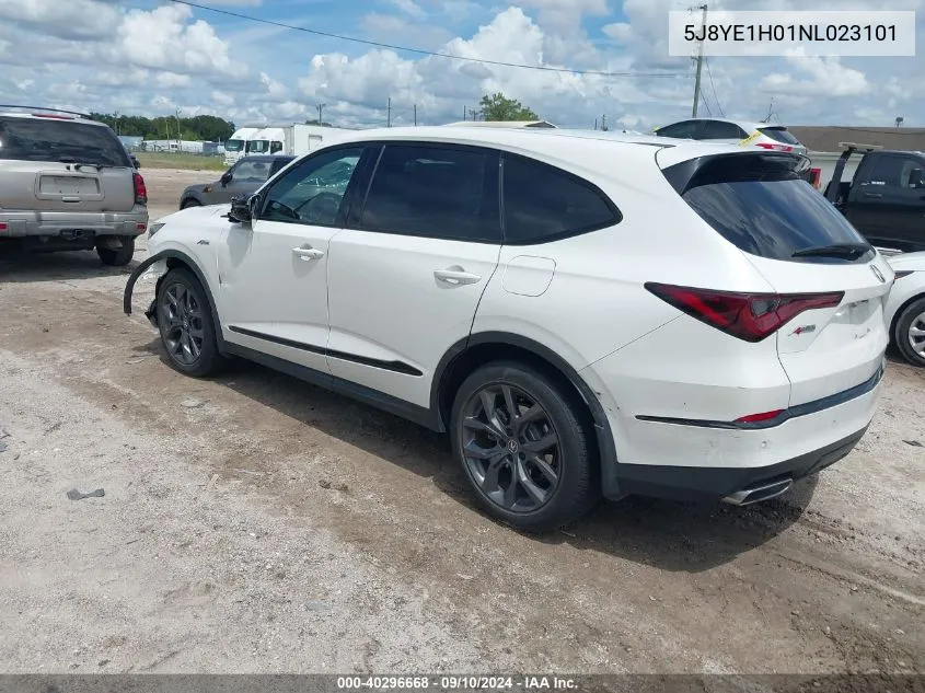 5J8YE1H01NL023101 2022 Acura Mdx A-Spec