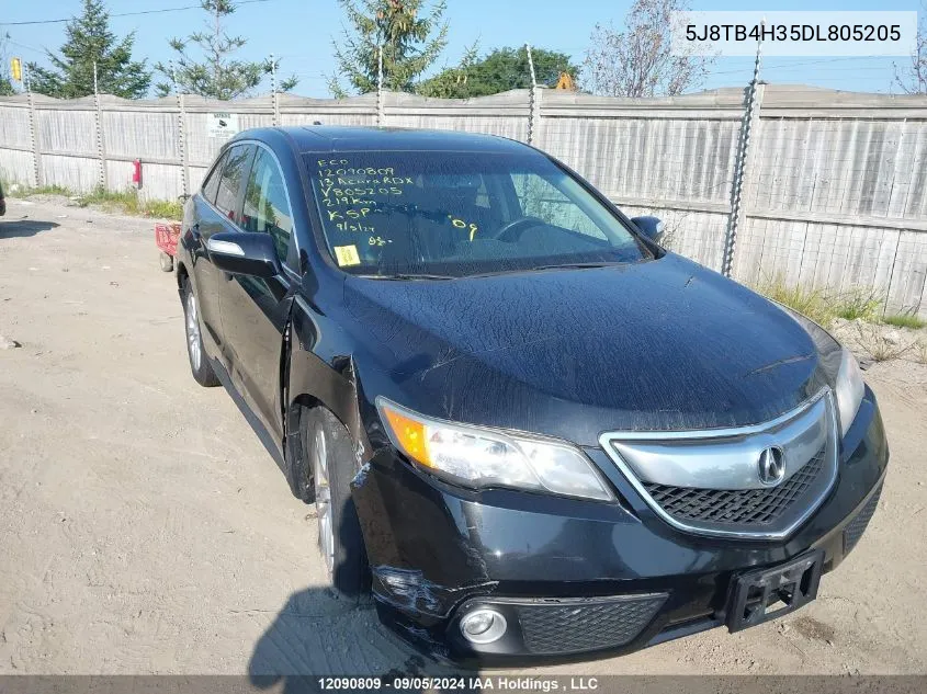 5J8TB4H35DL805205 2013 Acura Rdx