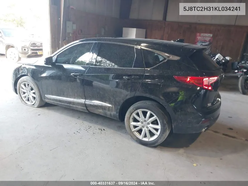 5J8TC2H31KL034241 2019 Acura Rdx