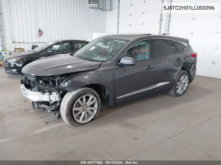 5J8TC2H31LL000396 2020 Acura Rdx