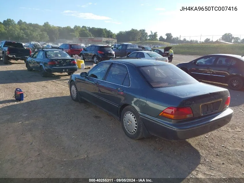 1996 Acura 3.5Rl VIN: JH4KA9650TC007416 Lot: 40255311