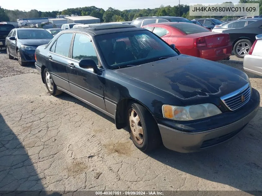 1998 Acura Rl 3.5 VIN: JH4KA9680WC011609 Lot: 40307051