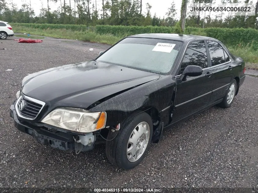 2004 Acura Rl 3.5 VIN: JH4KA96634C006822 Lot: 40345315