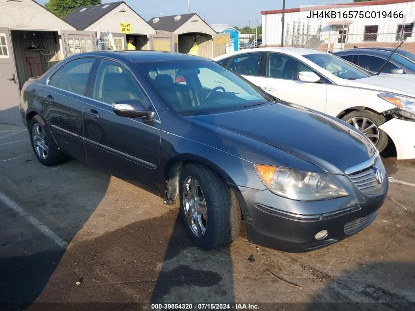 2005 Acura Rl 3.5 VIN: JH4KB16575C019466 Lot: 39854320