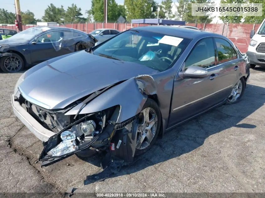 JH4KB16545C015388 2005 Acura Rl