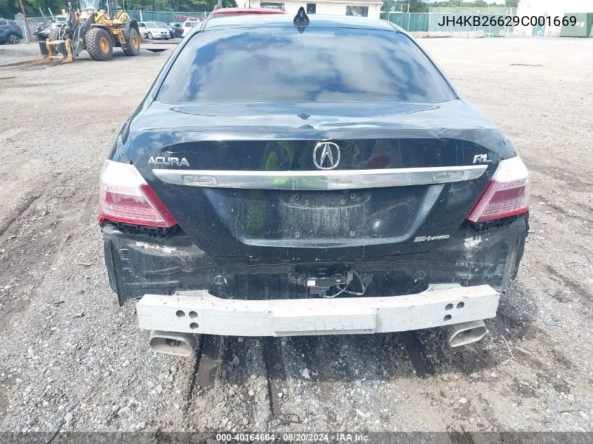 JH4KB26629C001669 2009 Acura Rl 3.7