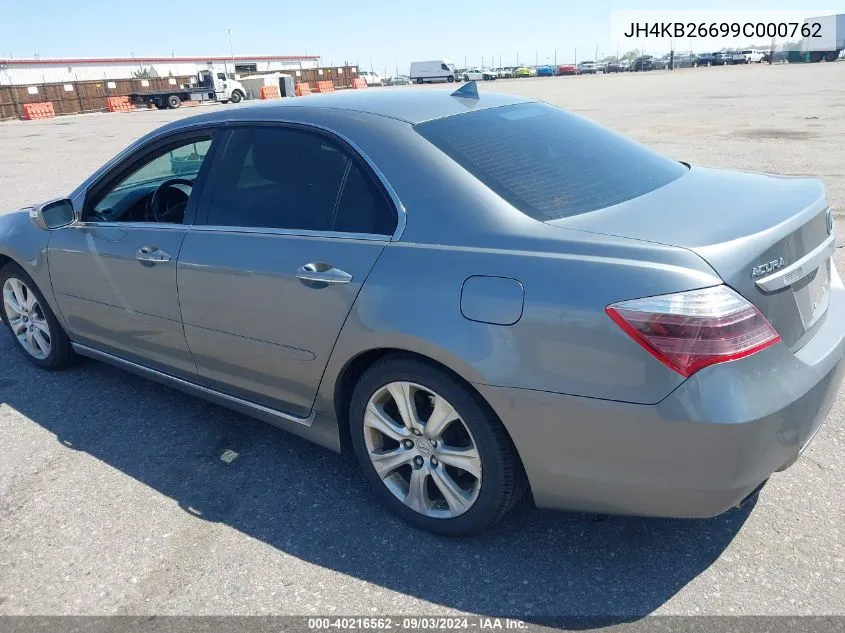 JH4KB26699C000762 2009 Acura Rl 3.7