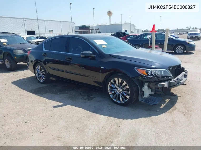 2014 Acura Rlx Sport Hybrid Technology Package VIN: JH4KC2F54EC000327 Lot: 40110060