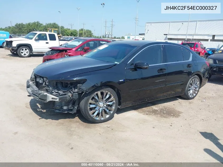 2014 Acura Rlx Sport Hybrid Technology Package VIN: JH4KC2F54EC000327 Lot: 40110060