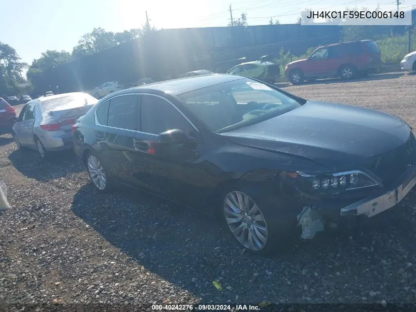 2014 Acura Rlx VIN: JH4KC1F59EC006148 Lot: 40242276