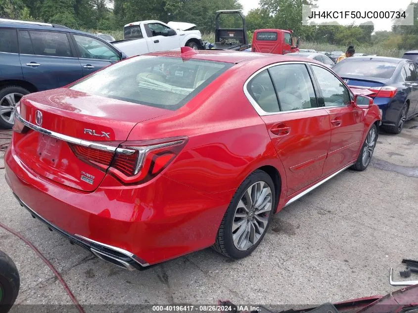 JH4KC1F50JC000734 2018 Acura Rlx