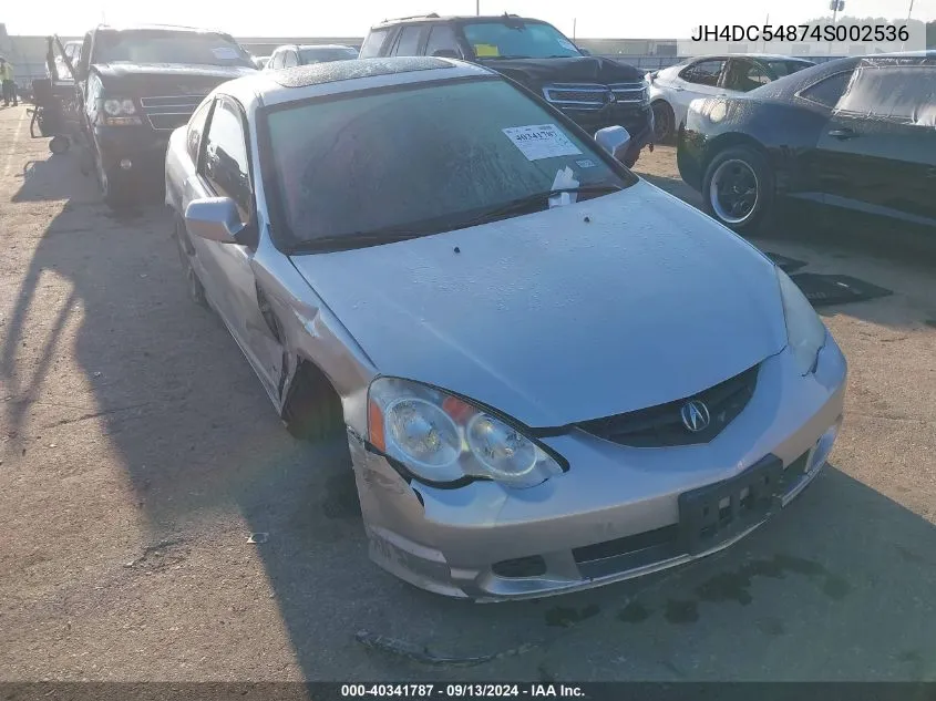 JH4DC54874S002536 2004 Acura Rsx