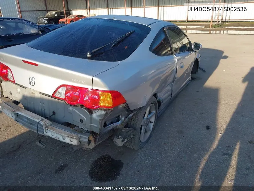 JH4DC54874S002536 2004 Acura Rsx