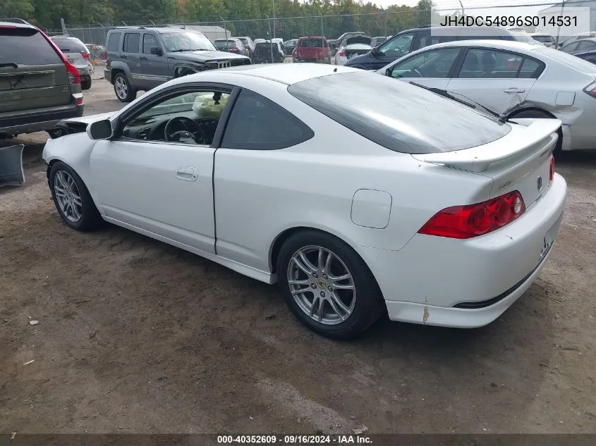 2006 Acura Rsx VIN: JH4DC54896S014531 Lot: 40352609