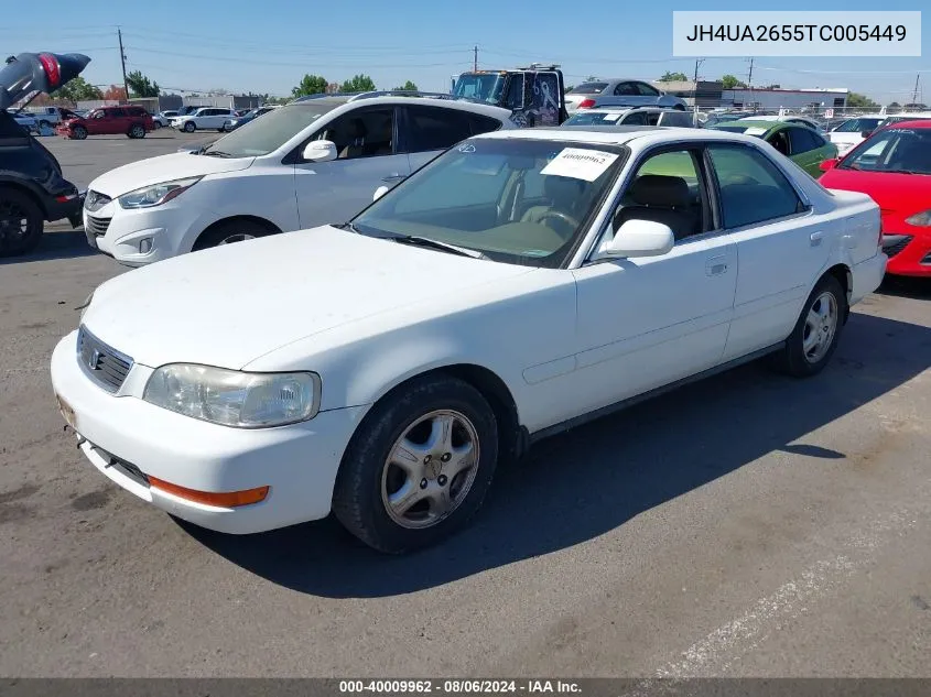 1996 Acura 2.5Tl VIN: JH4UA2655TC005449 Lot: 40009962