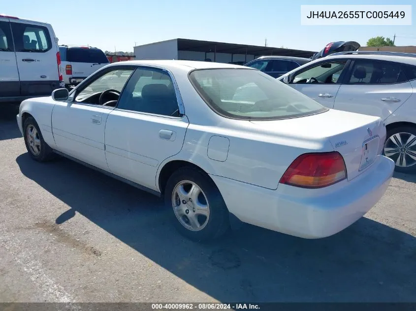 1996 Acura 2.5Tl VIN: JH4UA2655TC005449 Lot: 40009962