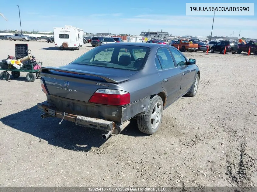 19UUA56603A805990 2003 Acura Tl