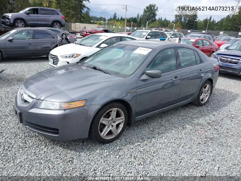 2004 Acura Tl VIN: 19UUA66214A073213 Lot: 40343653