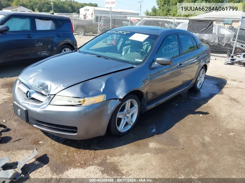 2004 Acura Tl VIN: 19UUA66284A061799 Lot: 40359558