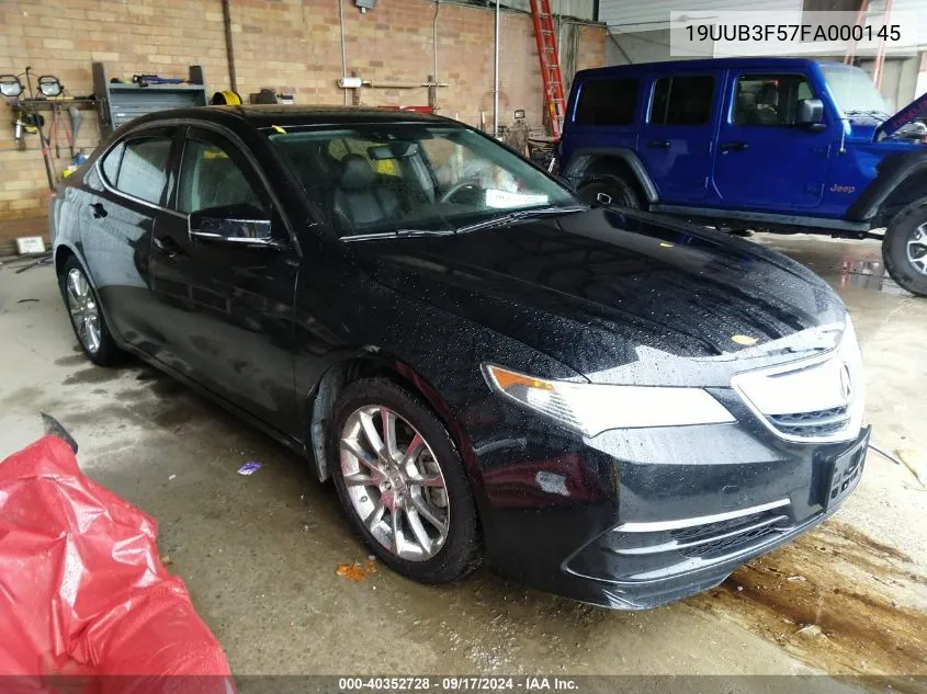 19UUB3F57FA000145 2015 Acura Tlx V6 Tech