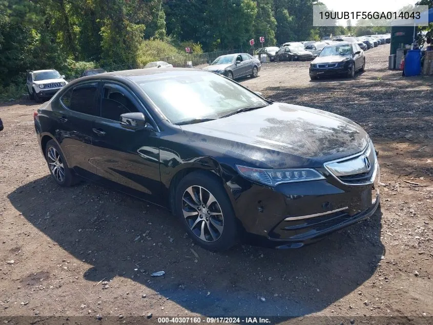 19UUB1F56GA014043 2016 Acura Tlx Tech