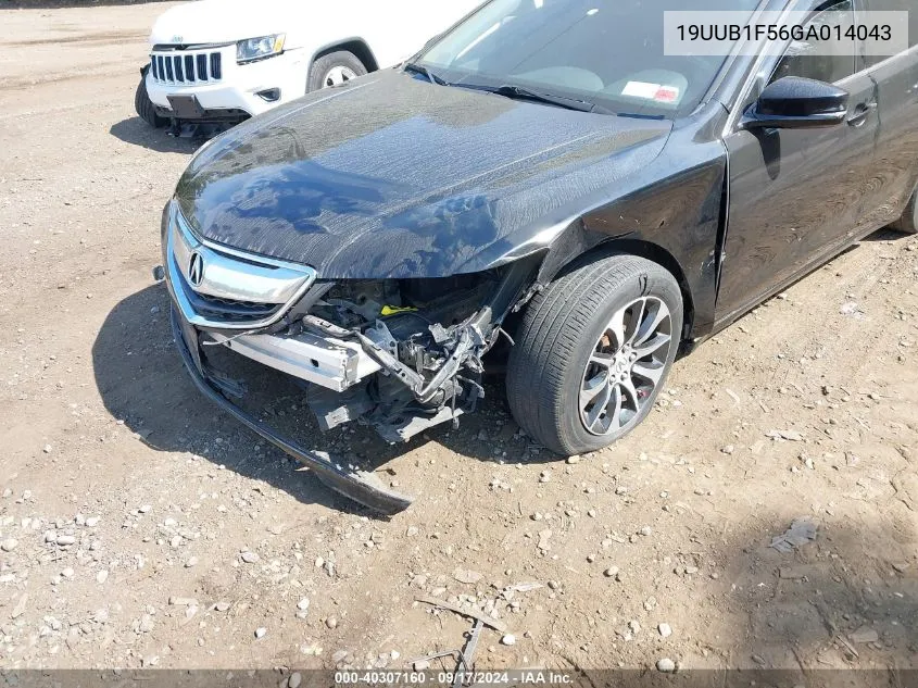 19UUB1F56GA014043 2016 Acura Tlx Tech