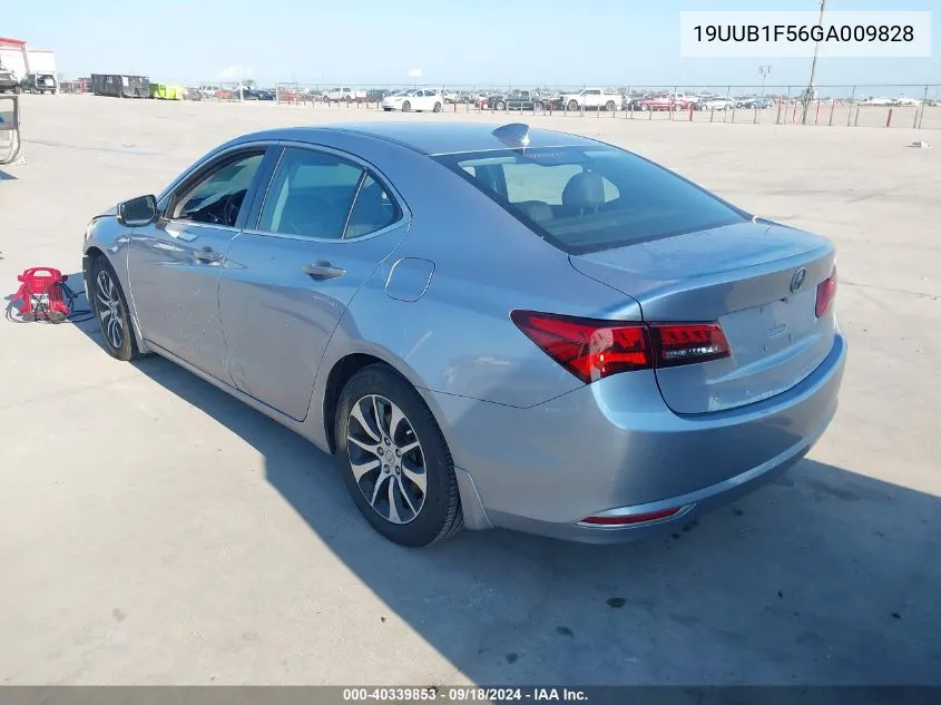 2016 Acura Tlx Tech VIN: 19UUB1F56GA009828 Lot: 40339853