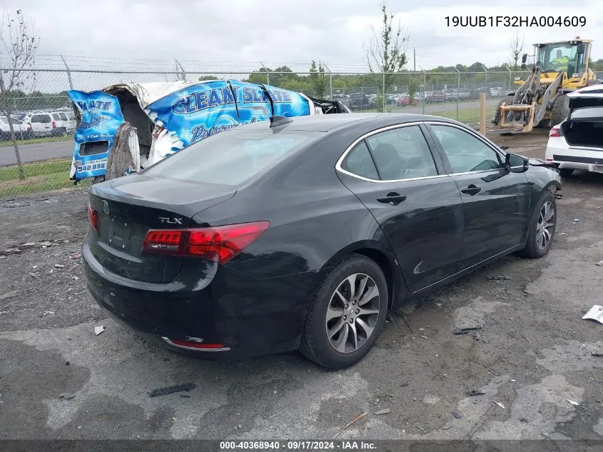 2017 Acura Tlx VIN: 19UUB1F32HA004609 Lot: 40368940