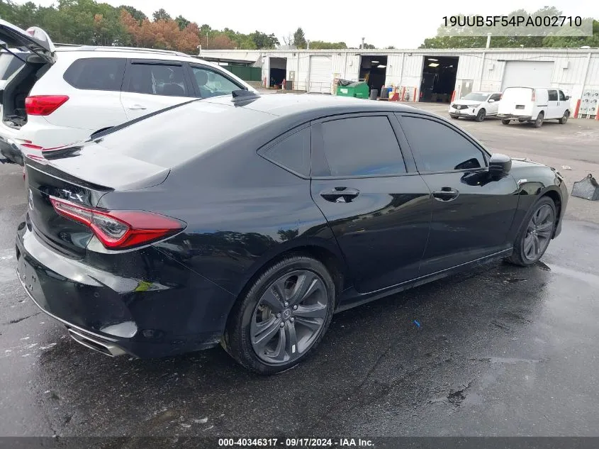 19UUB5F54PA002710 2023 Acura Tlx A-Spec Package