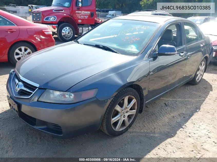 JH4CL96835C010385 2005 Acura Tsx