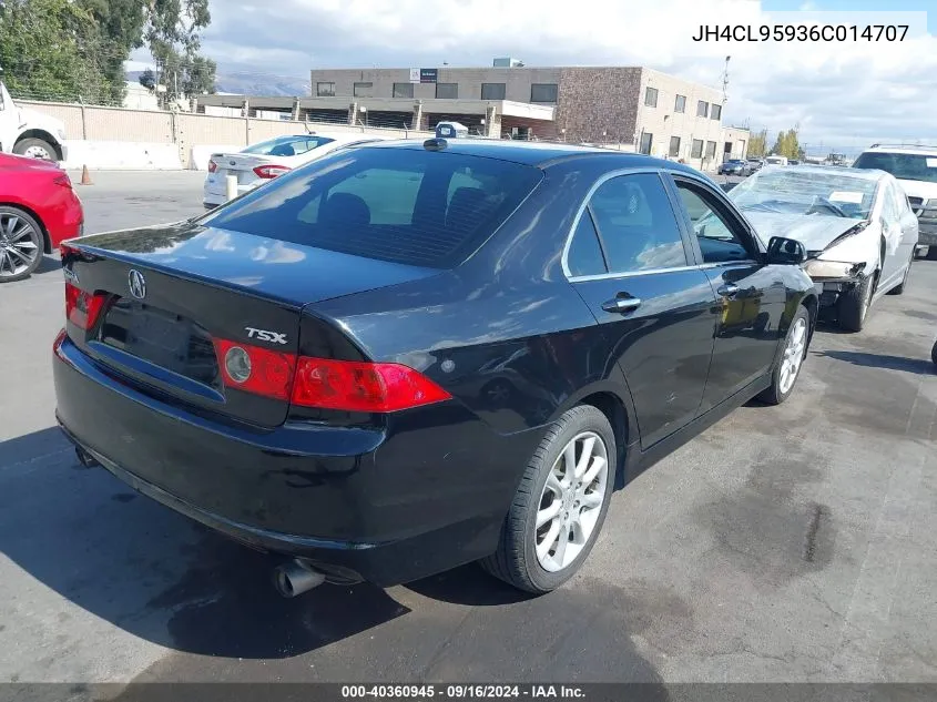 2006 Acura Tsx VIN: JH4CL95936C014707 Lot: 40360945