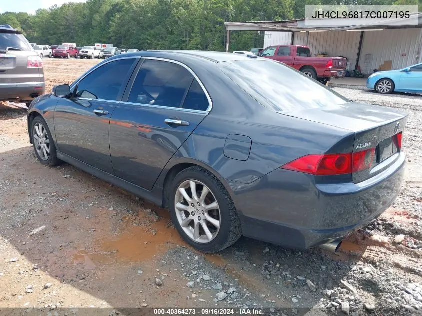 JH4CL96817C007195 2007 Acura Tsx