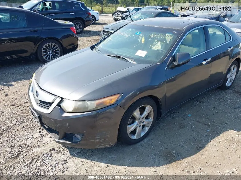 JH4CU26649C031321 2009 Acura Tsx