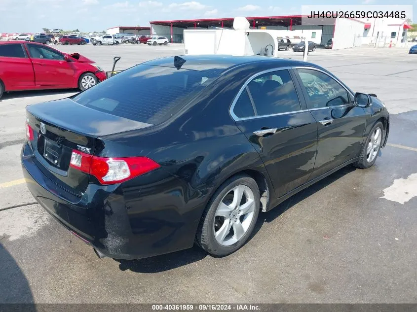 2009 Acura Tsx VIN: JH4CU26659C034485 Lot: 40361959