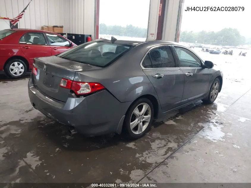 2010 Acura Tsx 2.4 VIN: JH4CU2F62AC028079 Lot: 40332861