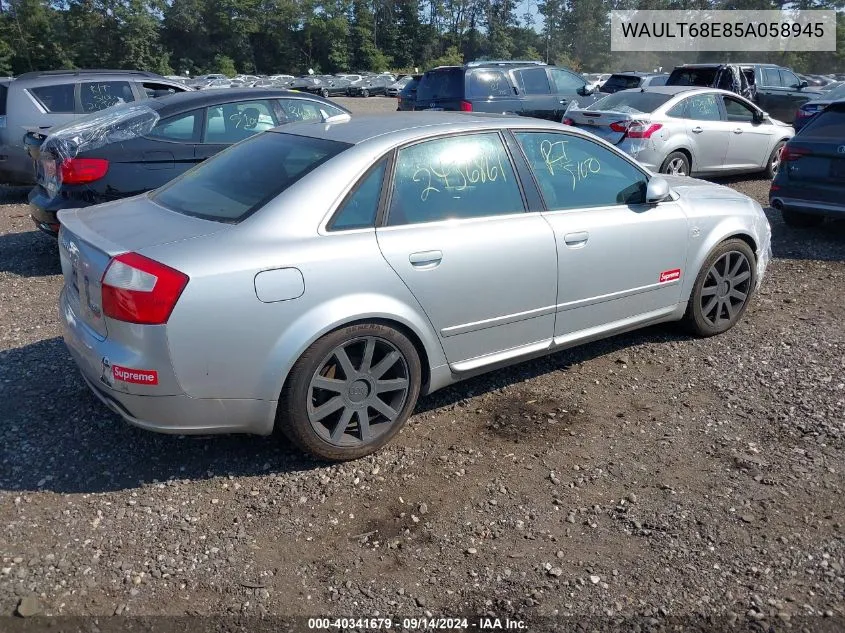 WAULT68E85A058945 2005 Audi A4 3.0/3.0 Special Edition