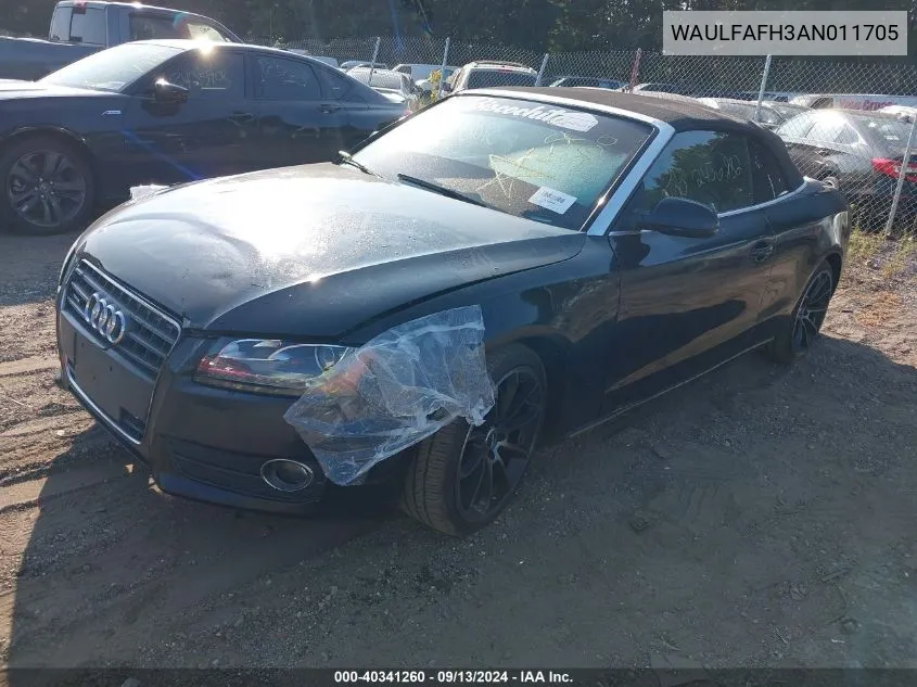 WAULFAFH3AN011705 2010 Audi A5 Premium Plus