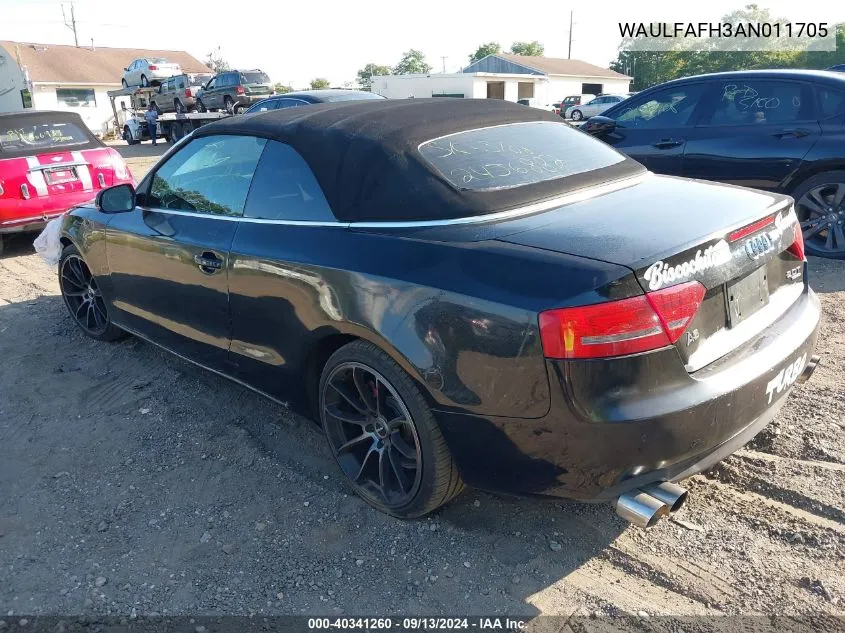 WAULFAFH3AN011705 2010 Audi A5 Premium Plus