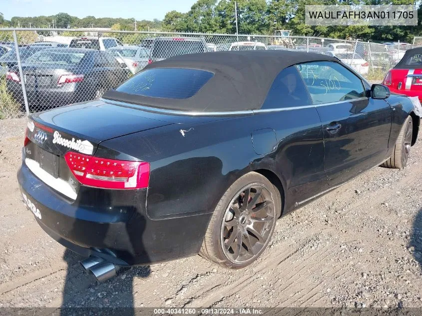 WAULFAFH3AN011705 2010 Audi A5 Premium Plus