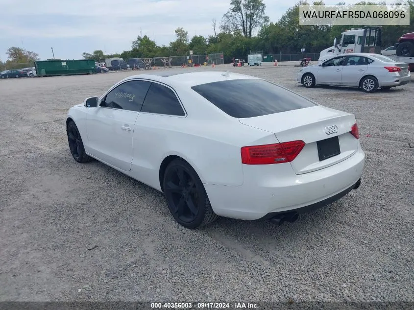 WAURFAFR5DA068096 2013 Audi A5 2.0T Premium