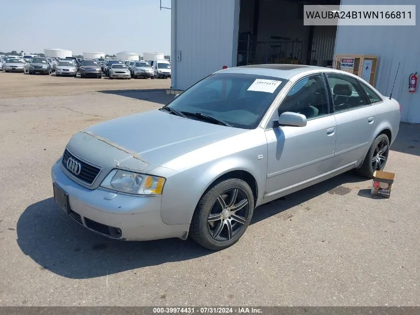 WAUBA24B1WN166811 1998 Audi A6