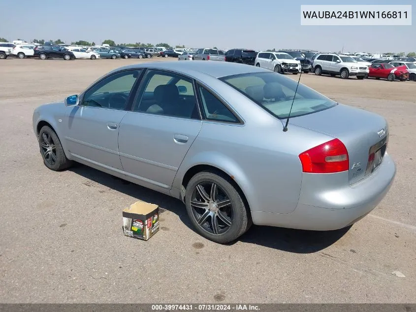 WAUBA24B1WN166811 1998 Audi A6